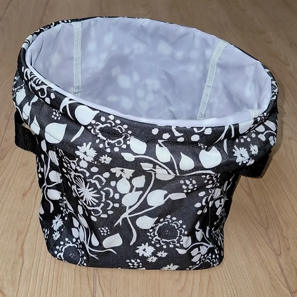 THIRTY-ONE BLACK PARISIAN POP MINI UTILITY BIN